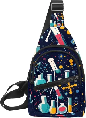 science education (1) Sling Bag, Crossbody Sling Backpack Travel Hiking Chest Bag Daypack for Purses Shoulder Bag Women Men's