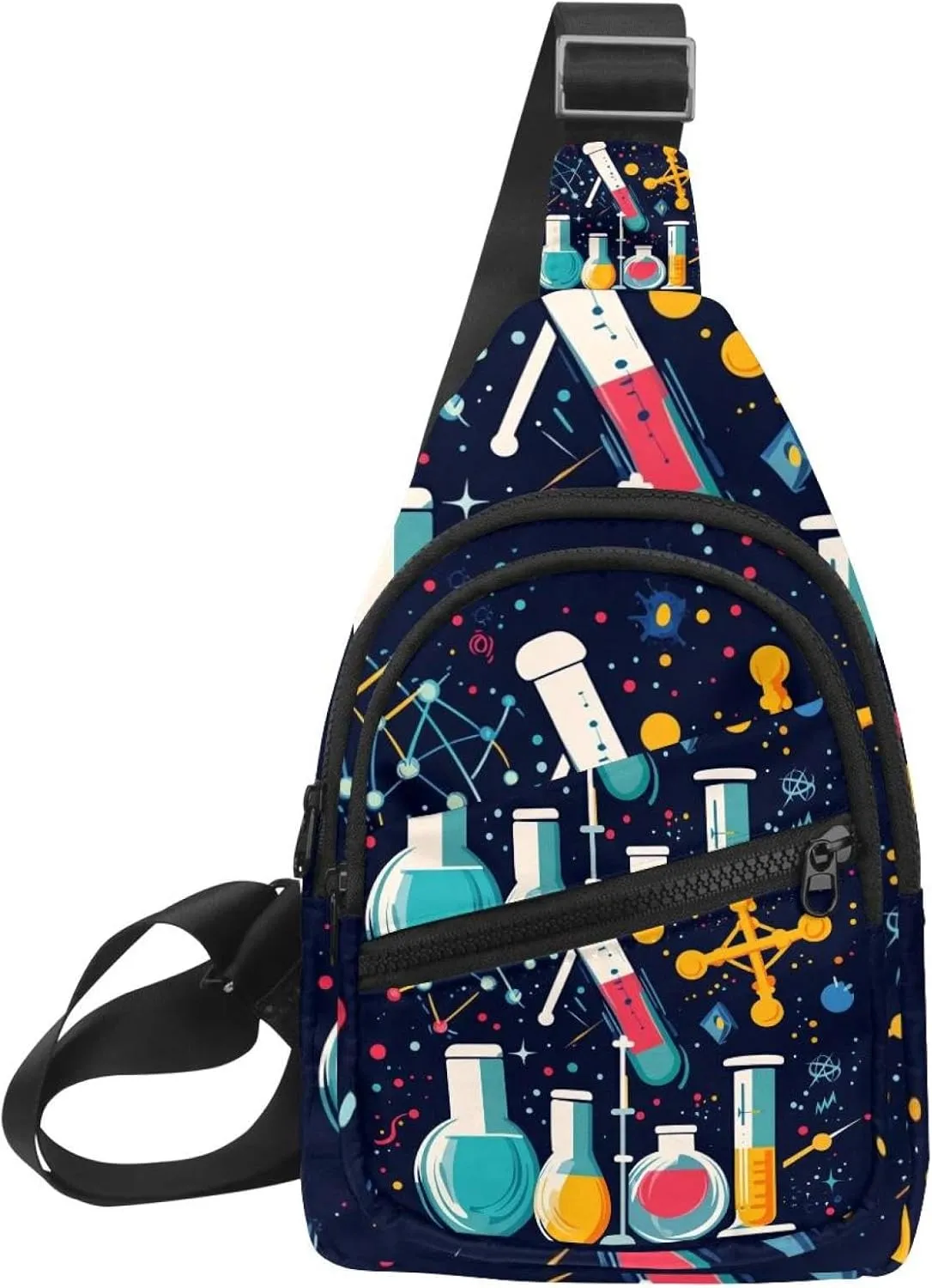 science education (1) Sling Bag, Crossbody Sling Backpack Travel Hiking Chest Bag Daypack for Purses Shoulder Bag Women Men's