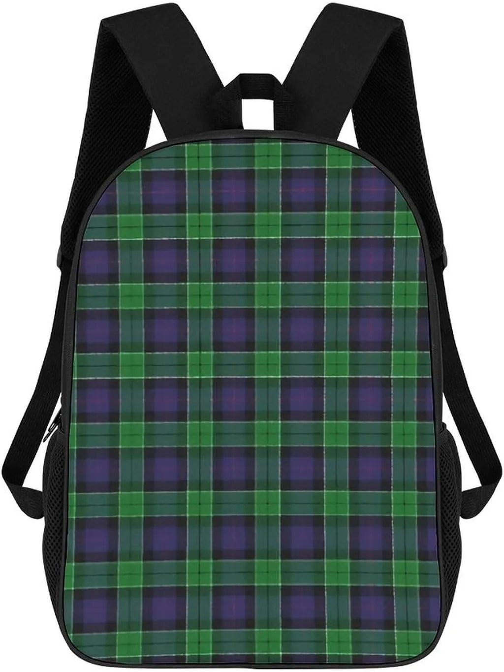 Scottish Clan Leslie Hunting Tartan Plaid Backpack Lightweight Waterproof Backpacks Laptop Backpack for Unisex Casual Travel Daypacks Large Capacity
