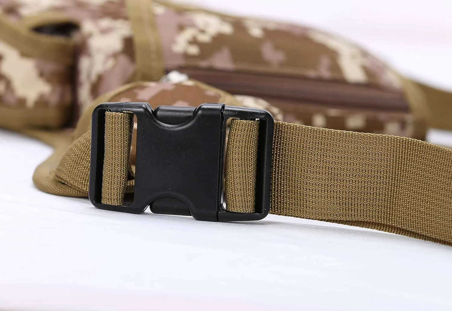 SEALINF Canvas Waist Bag Fanny Pack Racing Drop Leg Bag Motorcycle Outdoor Bag