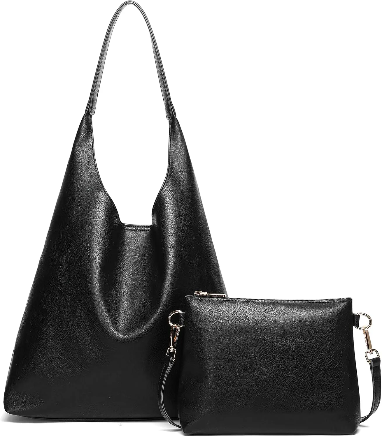 SENDEFN Leather Tote Bag for Women Work Shoulder Bag Large Top Handle Handbags and Ladies Travel Purse with Zipper Pocket