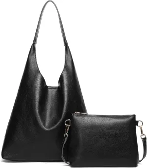 SENDEFN Leather Tote Bag for Women Work Shoulder Bag Large Top Handle Handbags and Ladies Travel Purse with Zipper Pocket