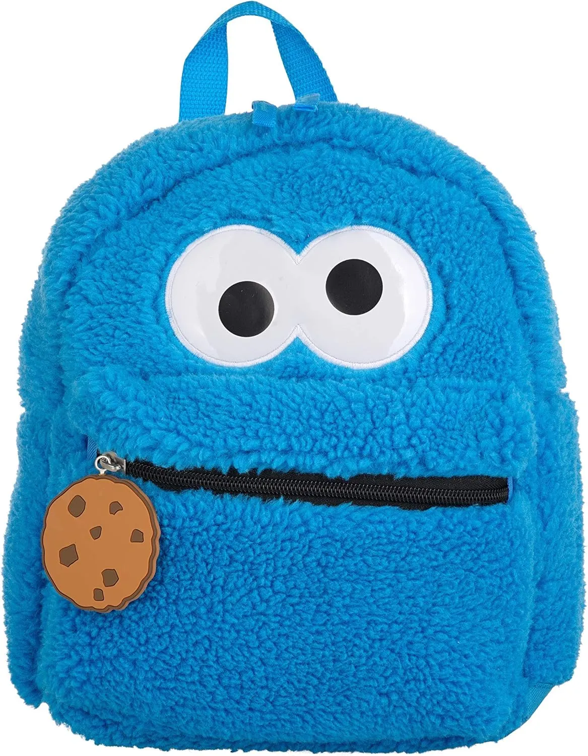 Sesame Street Elmo and Cookie Monster Mini Backpacks for Toddler, Boys, and Girls, School or Travel