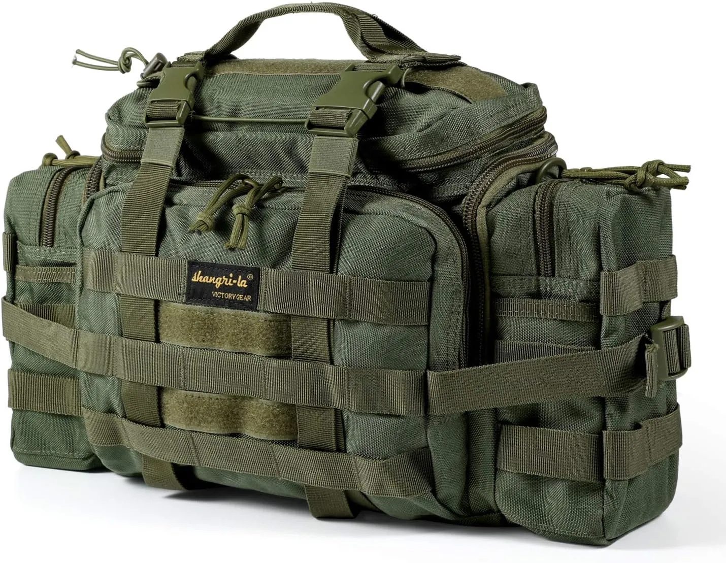 SHANGRI-LA Tactical Range Bag Outdoor Sling Backpack Hiking Fanny Waist Pack