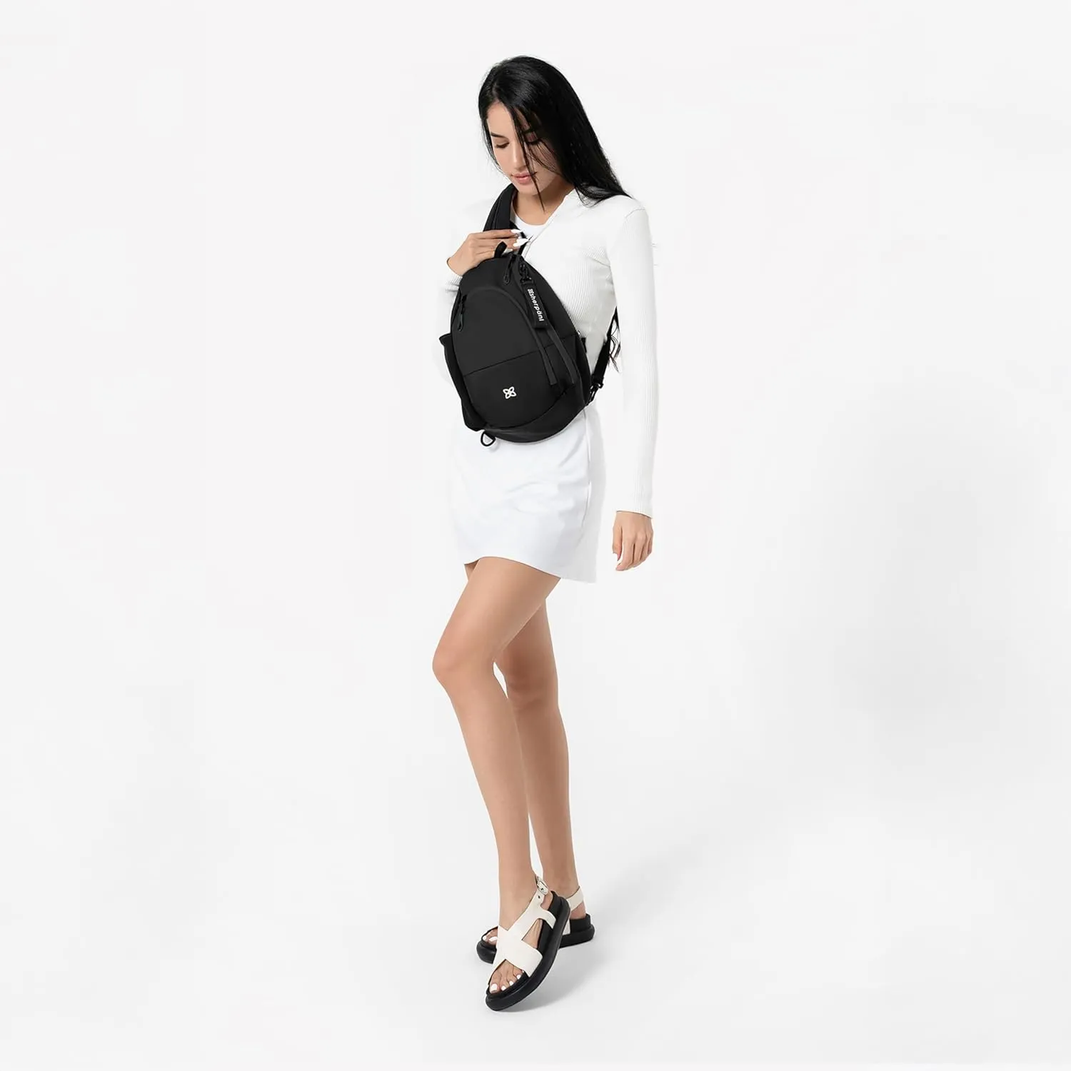 Sherpani Wayfarer, Convertible Sling Bag, Travel Sling Backpack, Crossbody Shoulder Bag for Women, Fits 10 inch Tablet