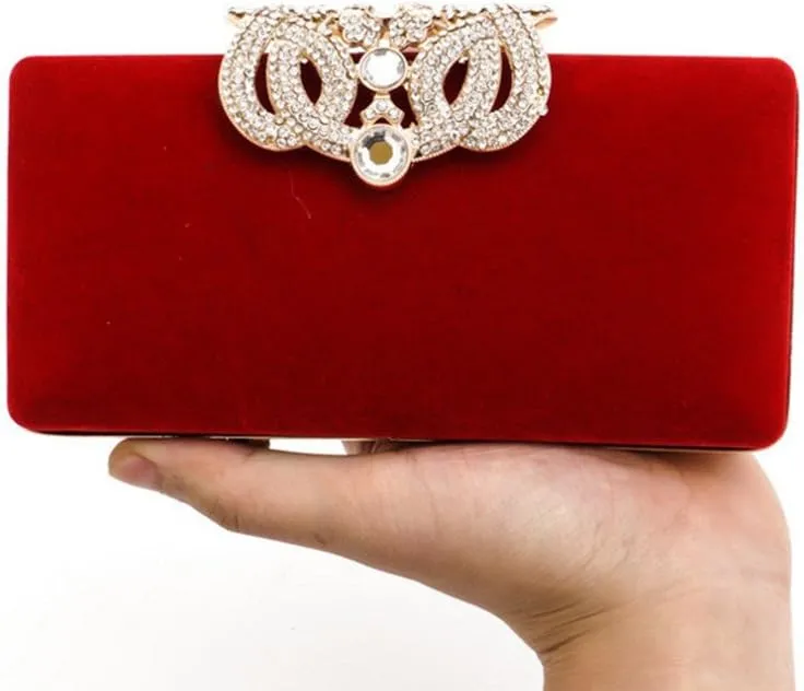 Shiratori Crown Purses and Handbags Evening Bags and Clutches