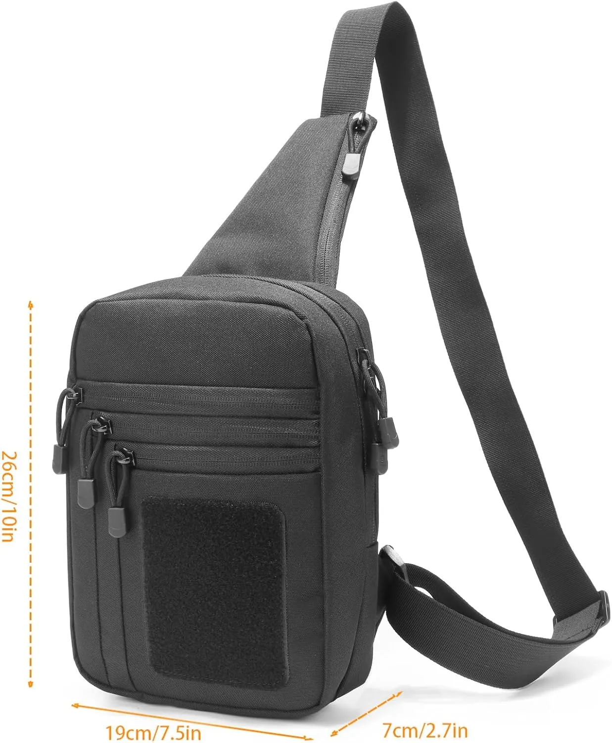 Shoulder holster bag for concealed carry of handguns Chest pack with Sling Ccw Sling Bag Tactical Crossbody Bag
