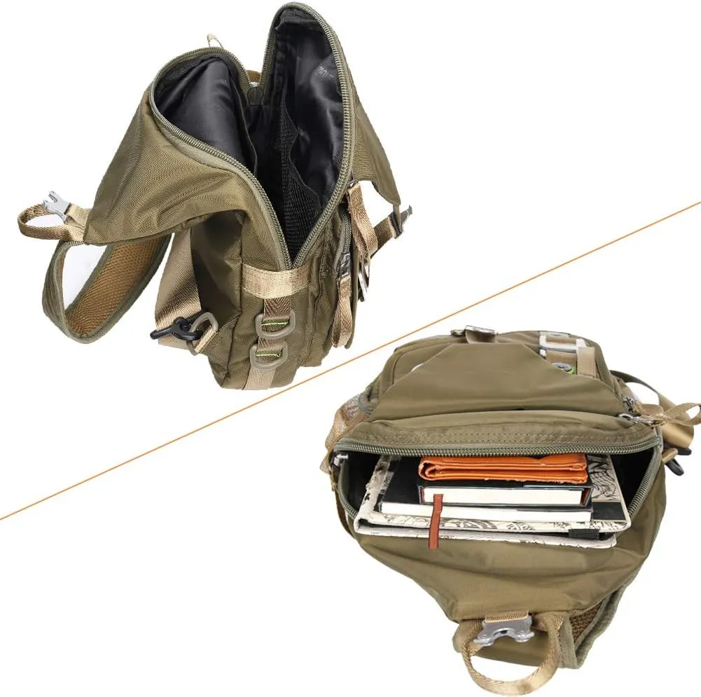 Sling Backpacks, Sling Chest Bags Shoulder Crossbody Bags for Men Women Outdoor Travel Walking Dog Running Bag