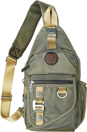 Sling Backpacks, Sling Chest Bags Shoulder Crossbody Bags for Men Women Outdoor Travel Walking Dog Running Bag