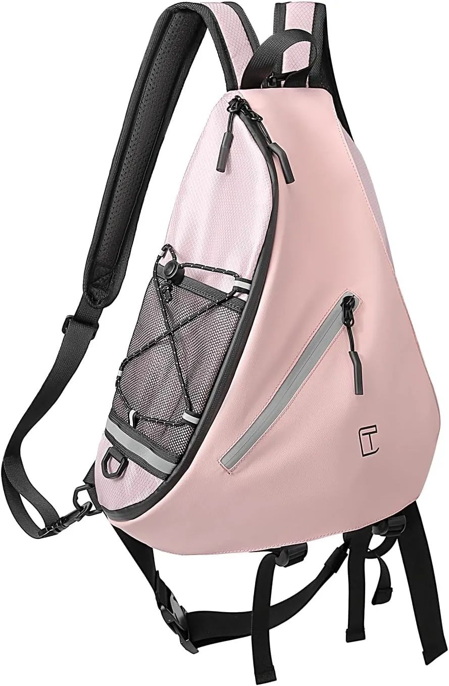 Sling Bag Crossbody Backpack,Over Shoulder Daypack Casual Cross Chest Side Pack, Women Multipurpose Travel Hiking Sport Bag