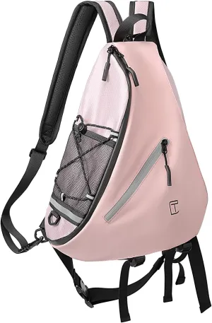 Sling Bag Crossbody Backpack,Over Shoulder Daypack Casual Cross Chest Side Pack, Women Multipurpose Travel Hiking Sport Bag