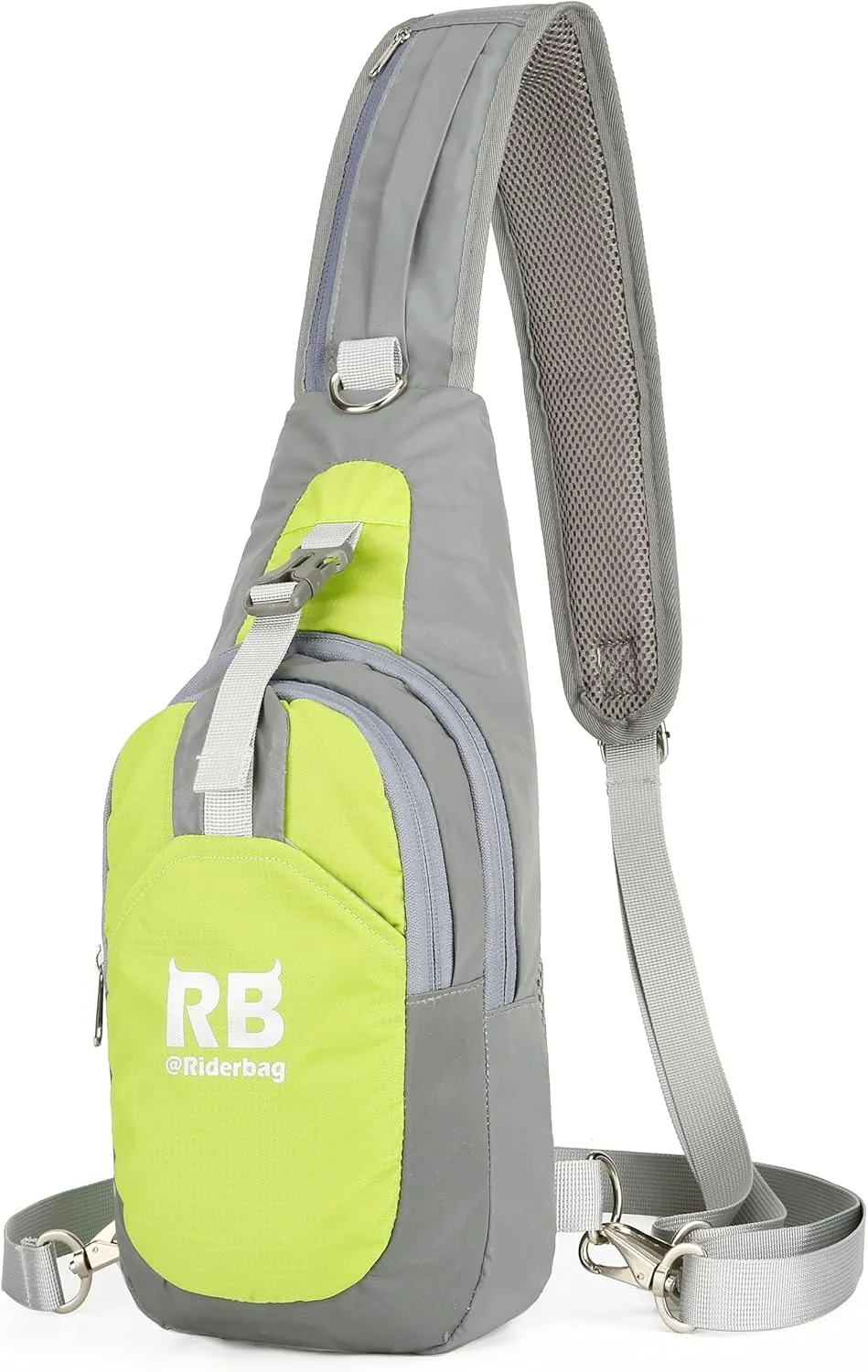 Sling bags for Men and Women Trendy Crossbody bags, reflective Shoulder Purses. Nylon crossbody bags, cute shoulder