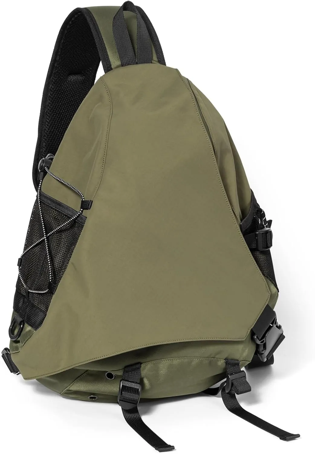 Sling Crossbody Backpack Shoulder Bag for Men Women One Strap Sling Bag Backpack for Hiking Walking Biking Travel Cycling (green, 18L)