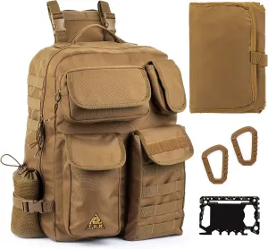 Sling Diaper Bag for Dad; Single-handed Diaper Changing System. Changing Pad and much more included