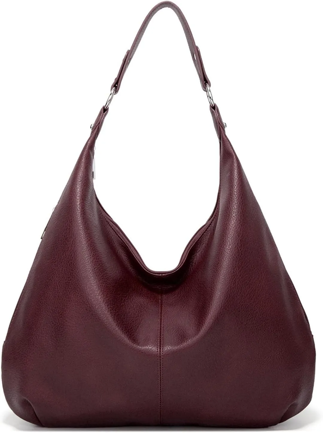 Slouchy Hobo Bags for Women Soft Vegan Leather Designer Shoulder Purses Ladies Top Handle Handbag Slouchy Tote Bag