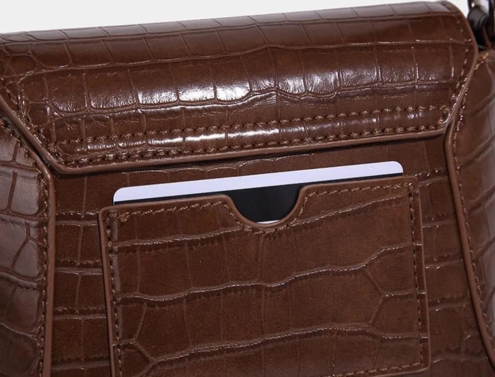 Small Crossbody Bags for Women Trendy Leather Top-handle Handbags Satchels Designer Mini Shoulder Purse with Flap 2025