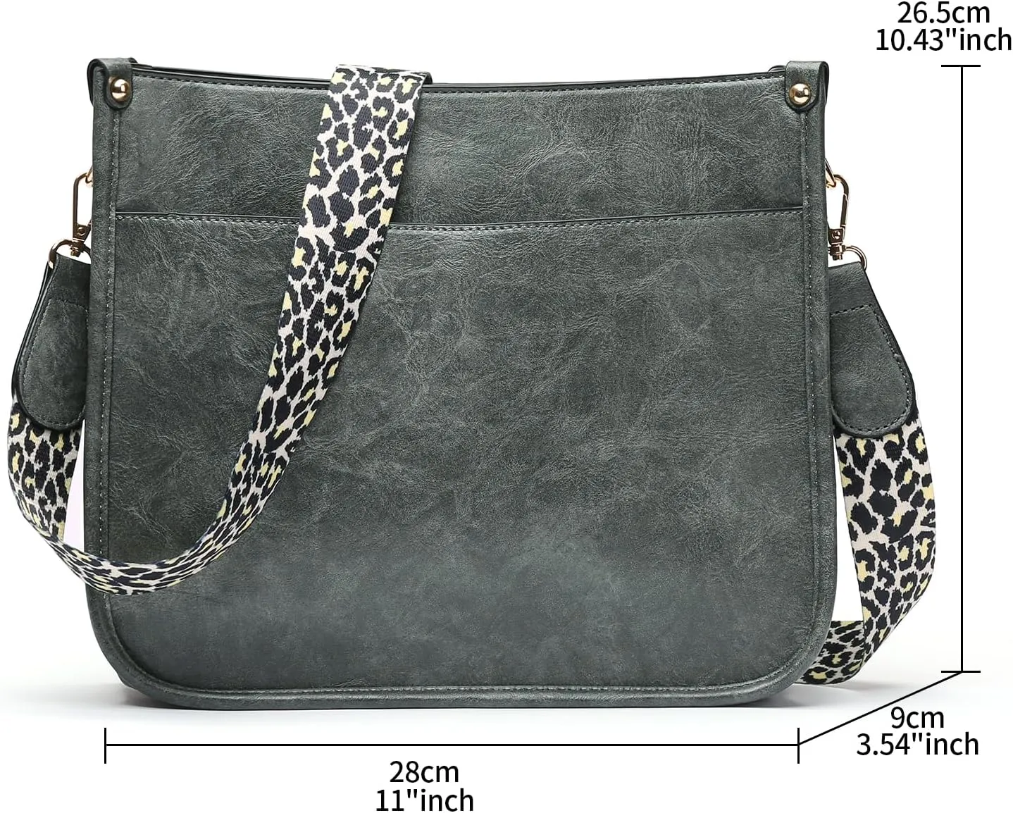 Small Crossbody Purse Leather Crossbody Bags for Women Fashion Handbag Cell Phone Crossover Shoulder Bag for Women