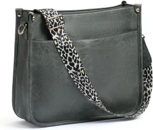 Small Crossbody Purse Leather Crossbody Bags for Women Fashion Handbag Cell Phone Crossover Shoulder Bag for Women