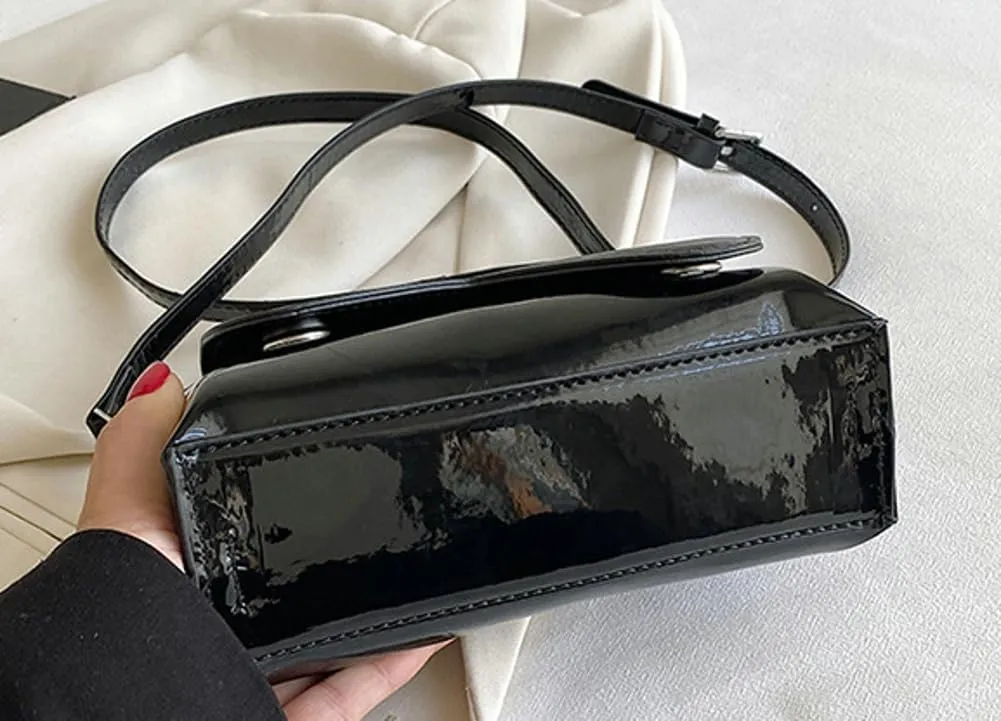 Small Silver Crossbody Satchel Y2K Evening Handbag for Women - Hobo Shoulder Tote Bag 2025
