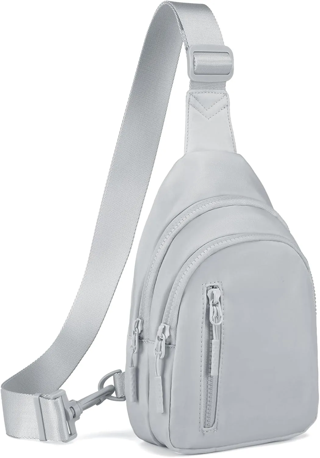 Small Sling Bag Crossbody Bag for Women with 4 Pockets Cross Body Fanny Pack Womens Chest Bag for Outdoors Traveling