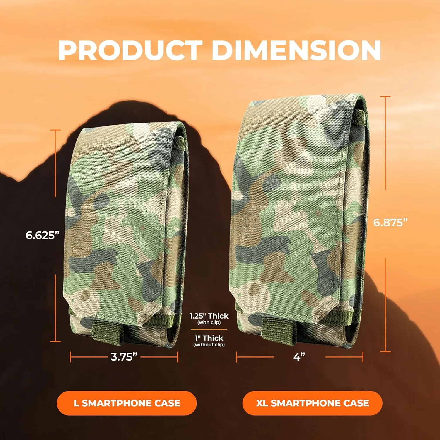 Smartphone Strap Pack - Backpack Shoulder Strap Pocket - Backpack Attachment for Hikers, Travelers, Students, and Commuters
