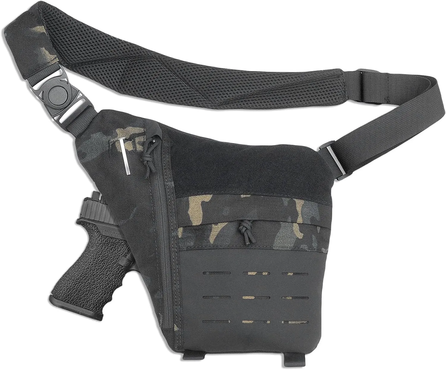 Tactical Sling Bag - EDC Crossbody Bag, Anti-Theft, Concealed Carry, Men & Women