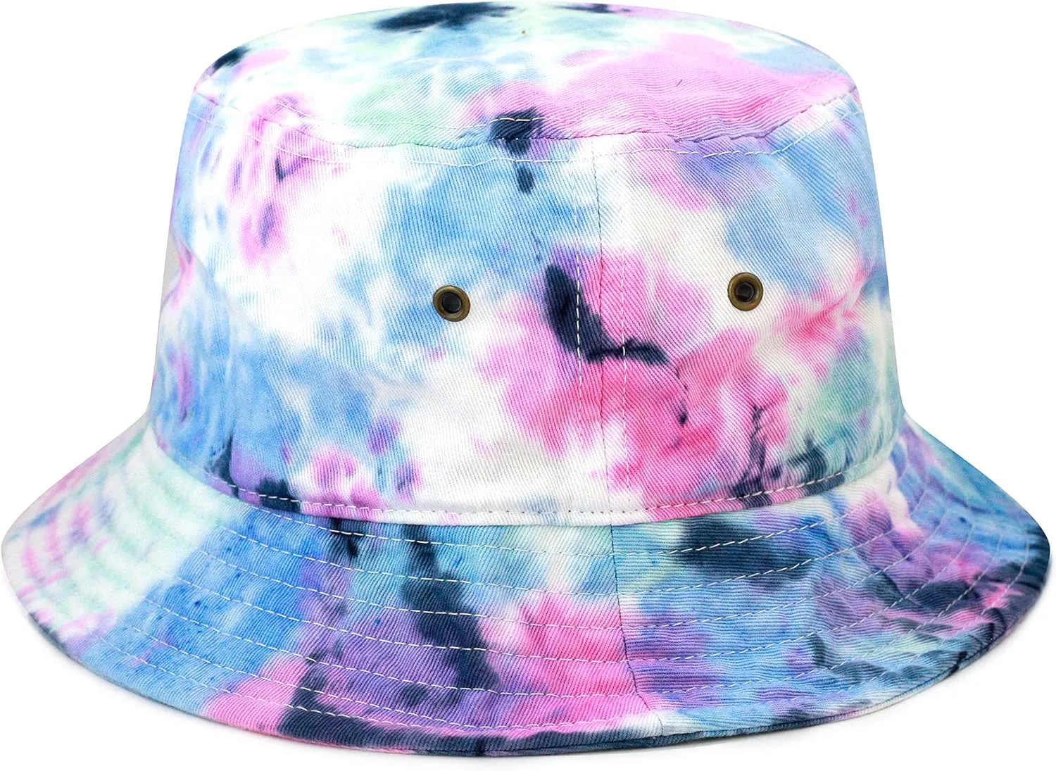 The Hat Depot Bucket Hat - Unisex 100% Cotton & Denim UPF 50 Packable Summer Travel Beach Sun Hat