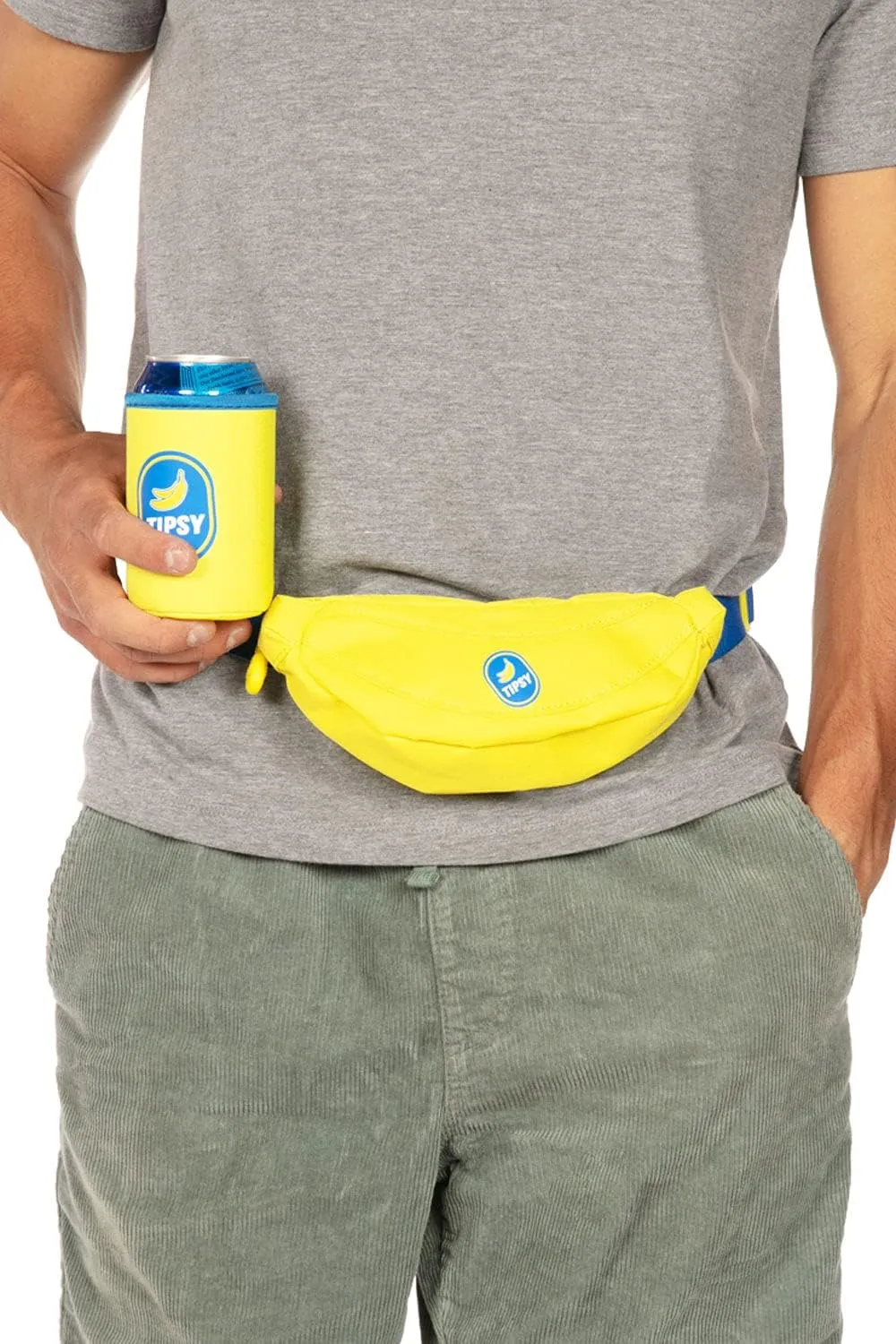Tipsy Elves Banana Belt 3D Fanny Pack with Drink Holder