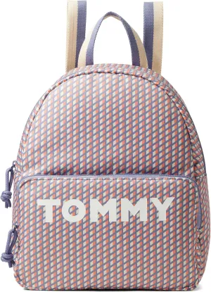 Tommy Hilfiger Cory II Medium Dome Backpack Blue Stone Multi One Size