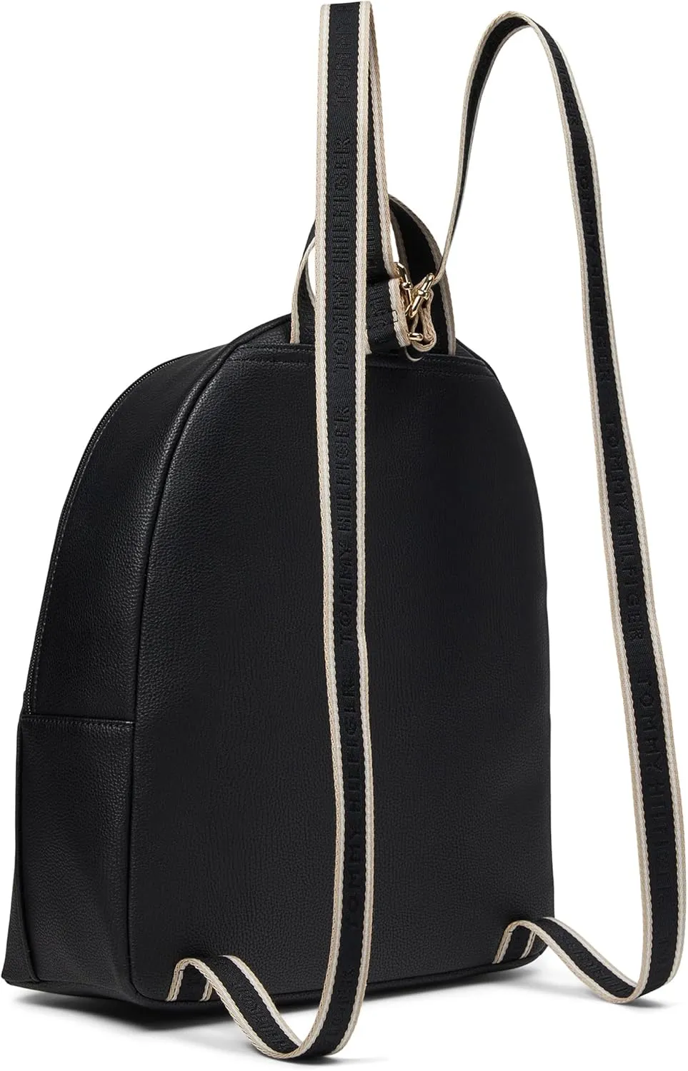 Tommy Hilfiger Womens Kiara II Medium Dome Backpack Black Medium