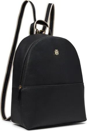 Tommy Hilfiger Womens Kiara II Medium Dome Backpack Black Medium