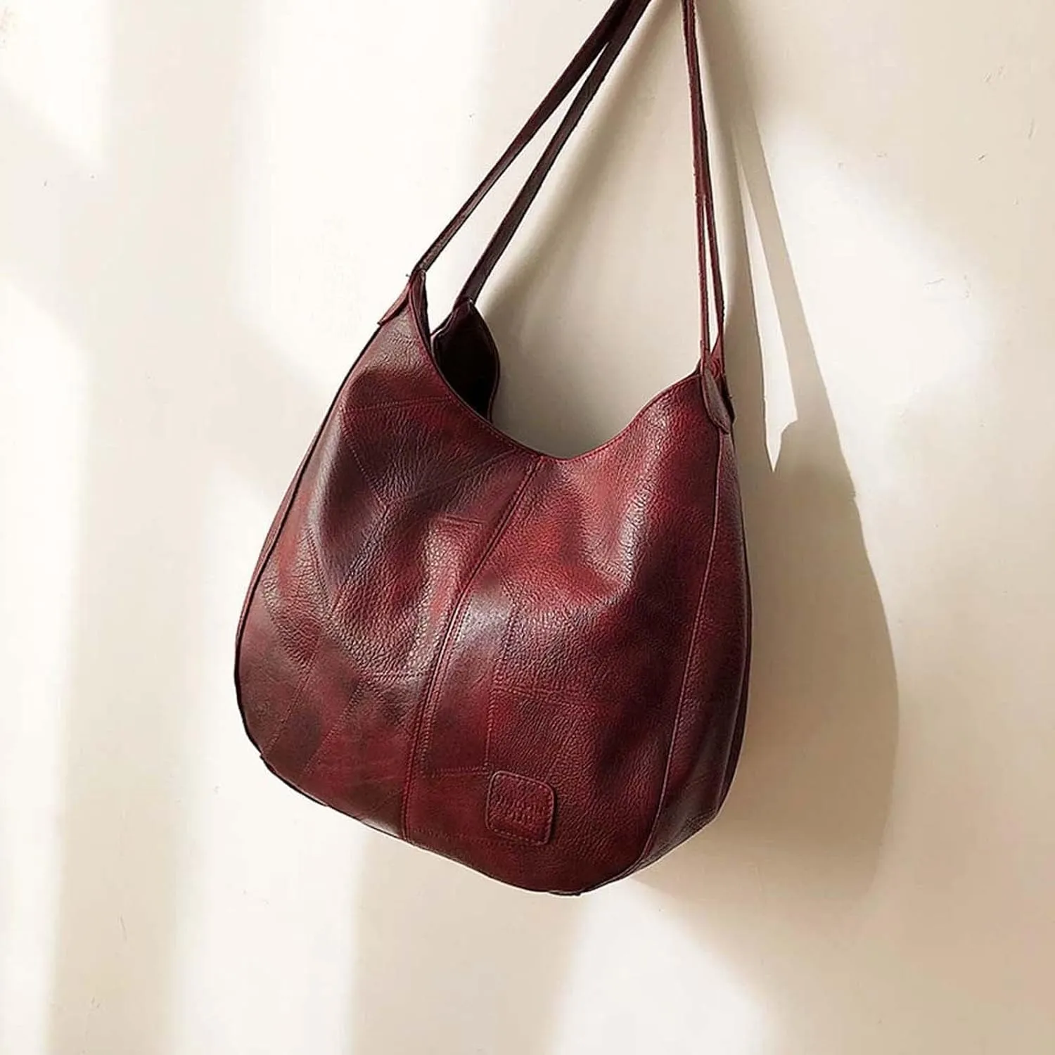 Tote Bag for Women Top Handle Satchel Purse Women's Faux Suede Hobo Bag