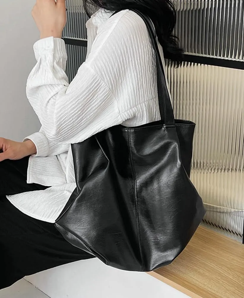 Tote Bag for Women Vegan Leather Hobo Bag Large Shoulder Bag Handbag Work Satchel Purse Travel