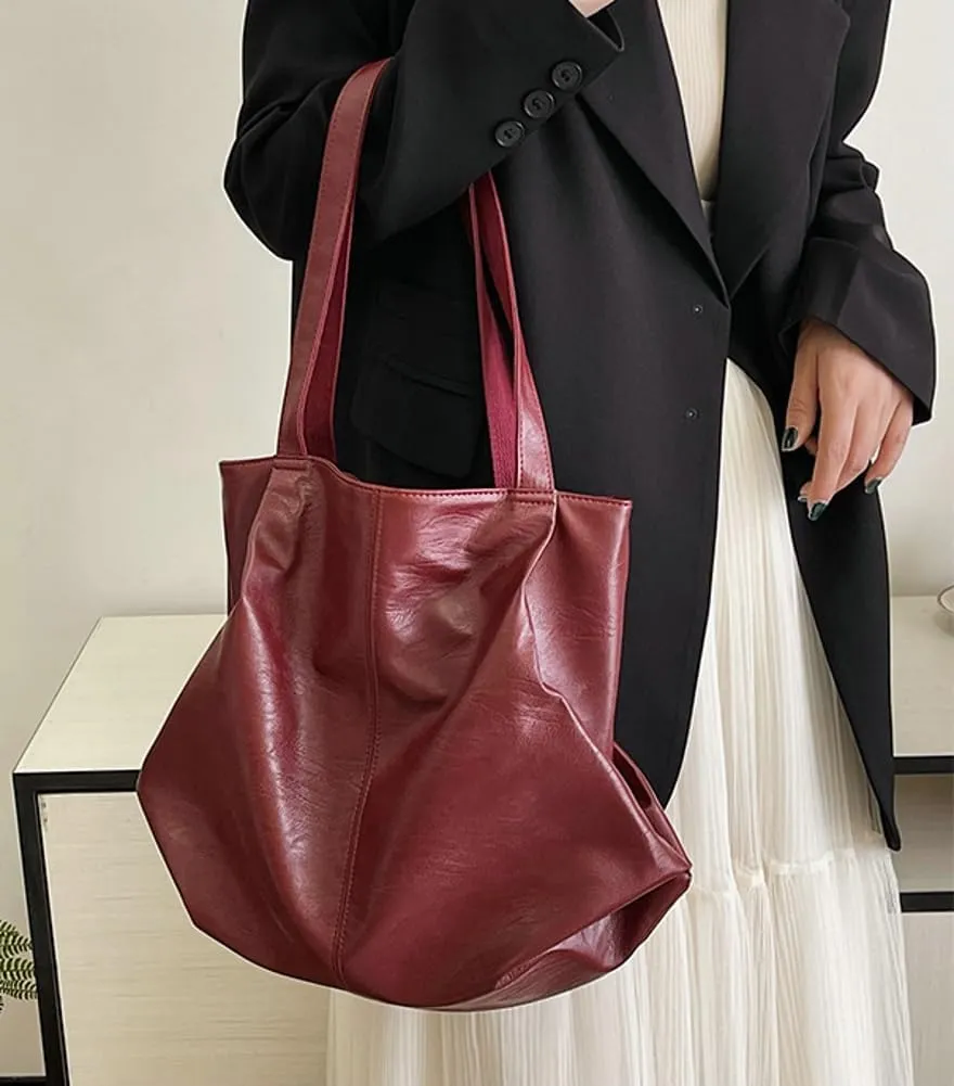Tote Bag for Women Vegan Leather Hobo Bag Large Shoulder Bag Handbag Work Satchel Purse Travel