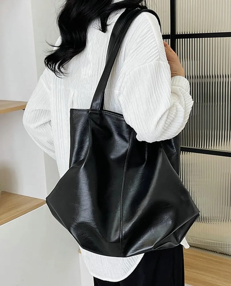 Tote Bag for Women Vegan Leather Hobo Bag Large Shoulder Bag Handbag Work Satchel Purse Travel