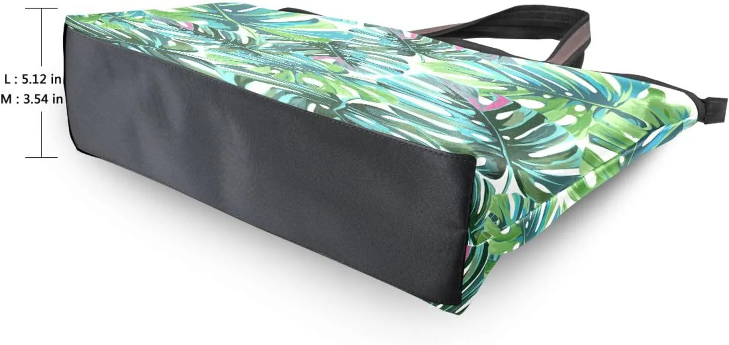 Tote Bag for Women with Zipper,Polyester Tote Purse Holiday Tote Bag Work Handbag Women Gift