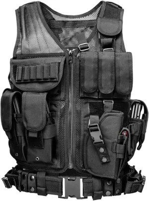 Trainning Tactical Airsoft Paintball Combat Swat Assault Army Shooting Hunting Outdoor Molle Police Vest