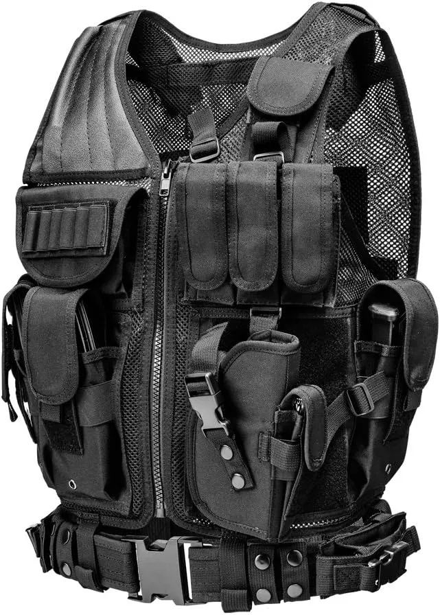 Trainning Tactical Airsoft Paintball Combat Swat Assault Army Shooting Hunting Outdoor Molle Police Vest