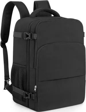 Travel Backpack for Women Men,Travel Laptop Backpack w/USB Charging Port, Waterproof Travel Backpack Carry On Flight Approved,Weekender Business Hiking Bag,Laptop Backpack 15.6 inch