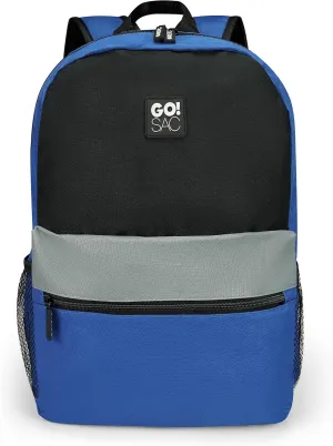 Travel Backpack Spacious for Books and Laptops Comfortable Adjustable Straps Zip-around Closure Bottle Pockets 17Inch