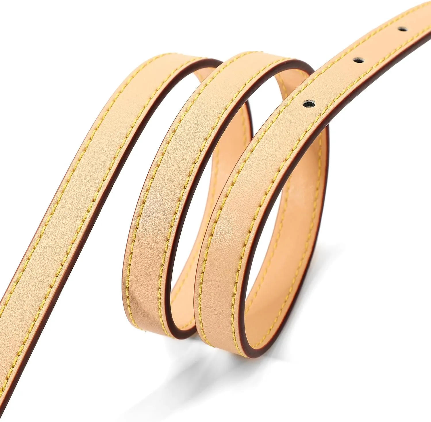 Vachetta Leather Replacement Adjustable Shoulder Strap for L V Handbag Replacement Bag Strap