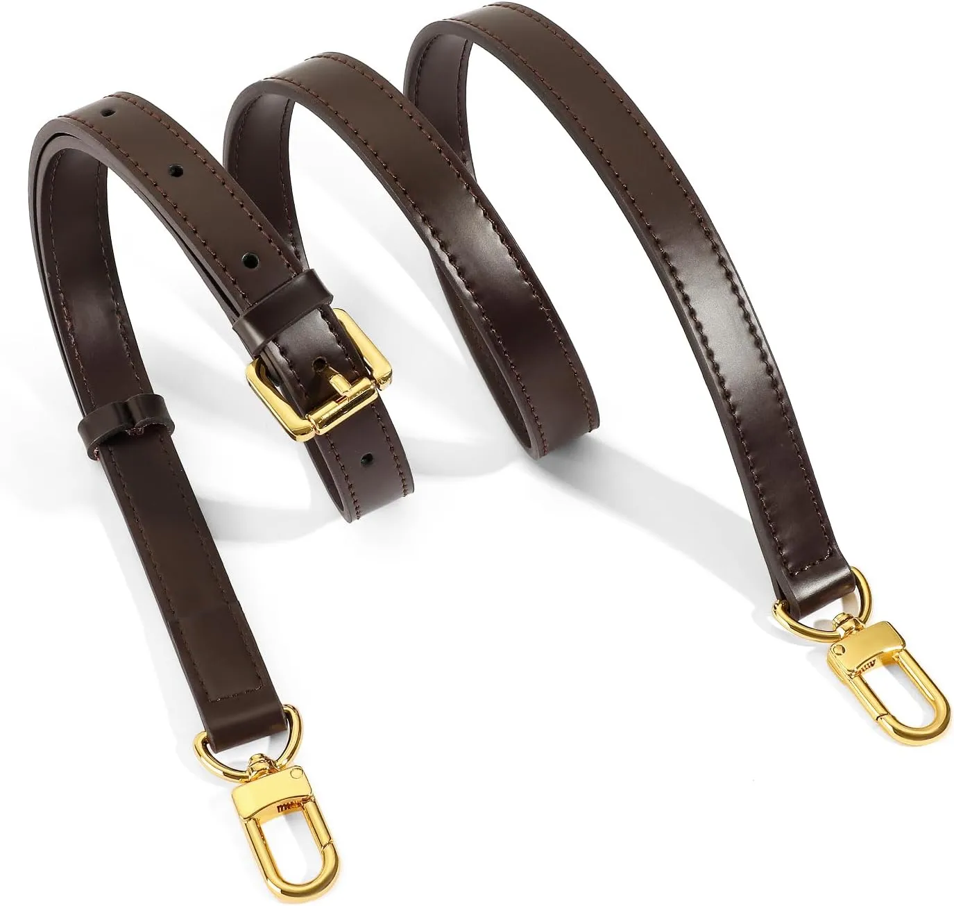 Vachetta Leather Replacement Adjustable Shoulder Strap for L V Handbag Replacement Bag Strap