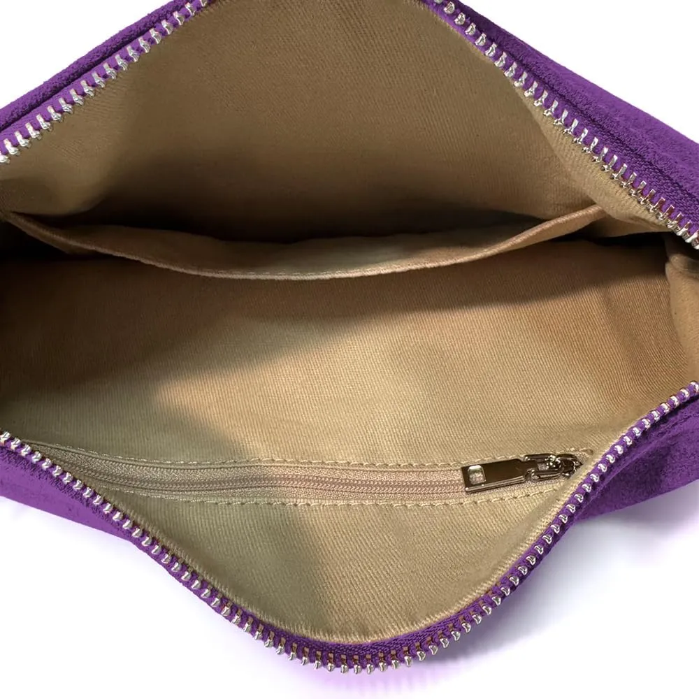 VAKAER Suede Tote Bag for Women, Suede Leather Crossbody Bag with Adjustable Strap Nubuck Shoulder Satchel Hobo Purse