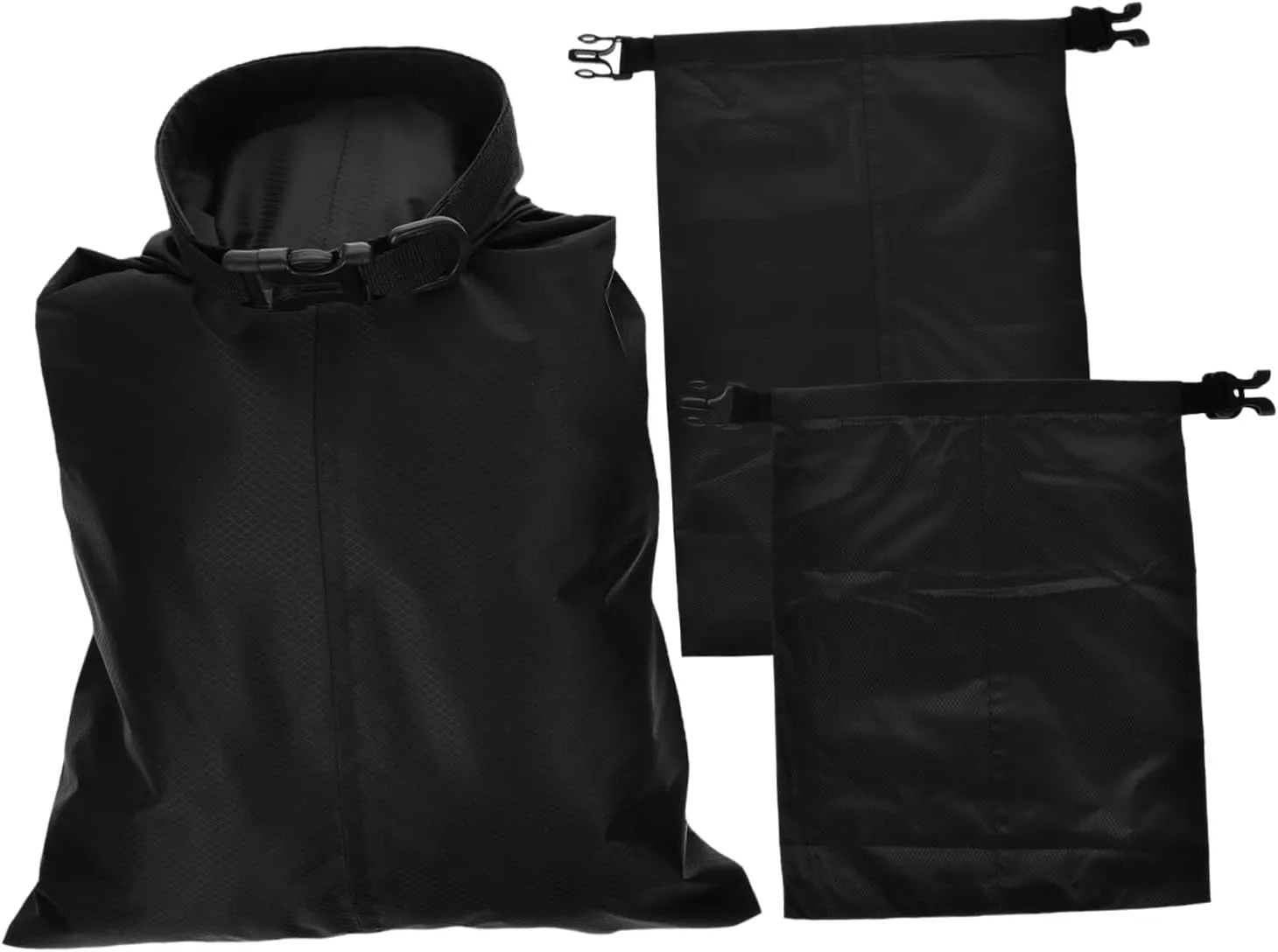 VANZACK Roll Top Waterproof Dry Bag Set 3 Pack Kayak Camping Dry Bag for Phone Storage