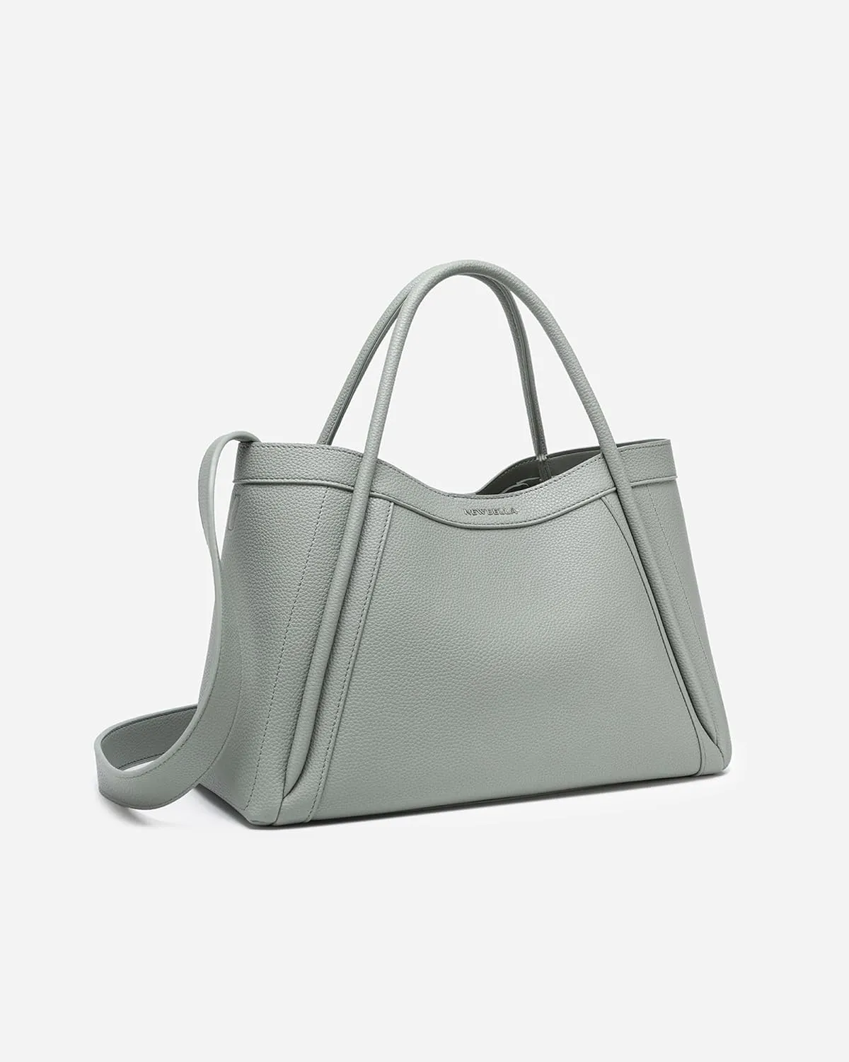 Vegan Leather Tote Bag for Women, Hobo Shoulder Bag, Crossbody Handbag with Matching Purse, Stylish Versatile