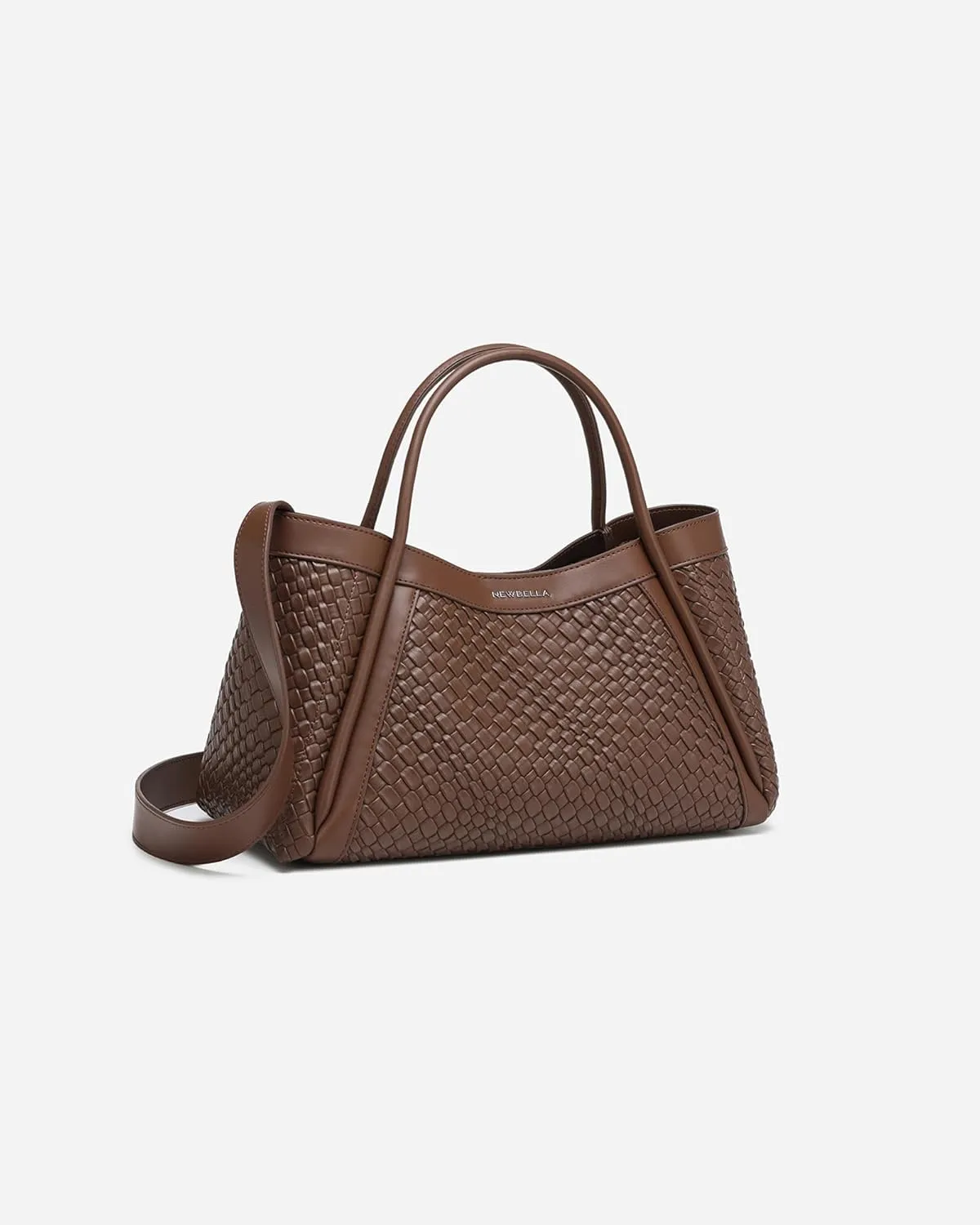 Vegan Leather Tote Bag for Women, Hobo Shoulder Bag, Crossbody Handbag with Matching Purse, Stylish Versatile