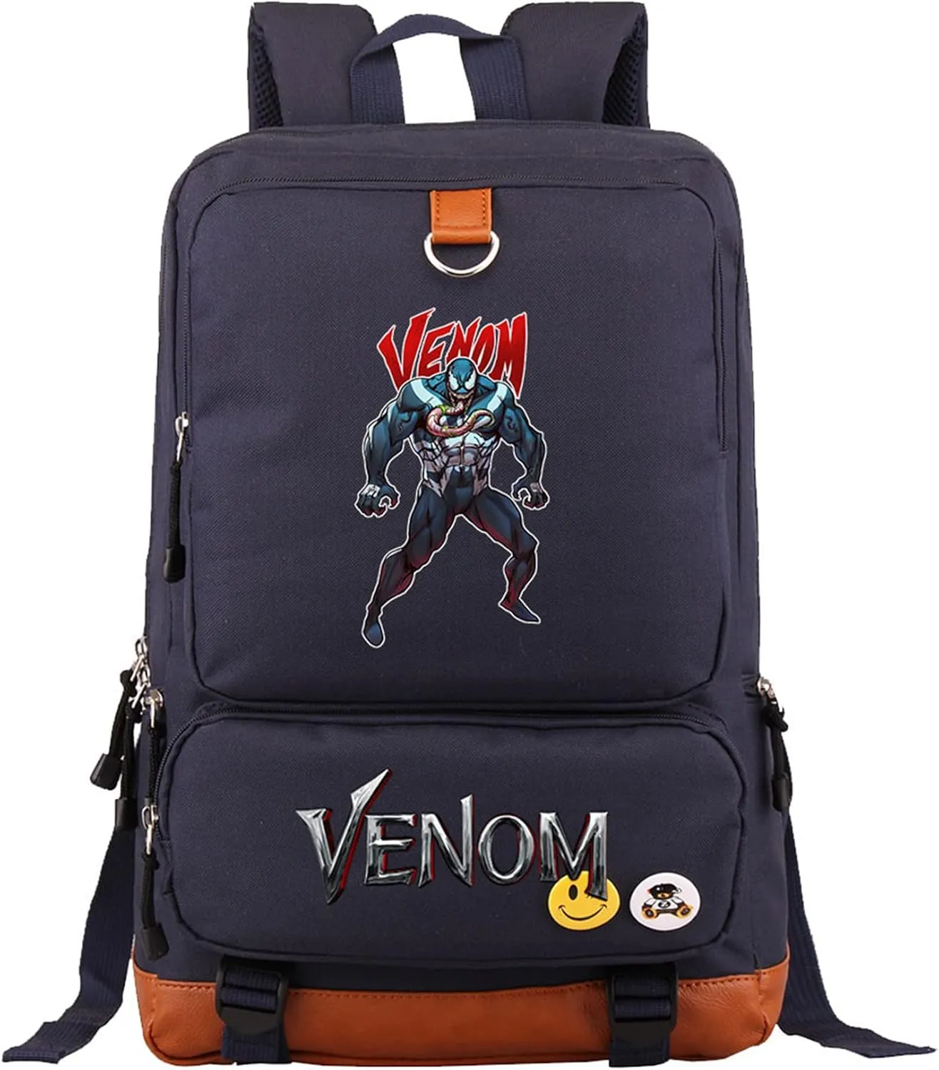 Venom Classic Backpack-Wear Resistant Canvas Laptop Bagpack-Waterproof Book Bag for Outdoor,Travel