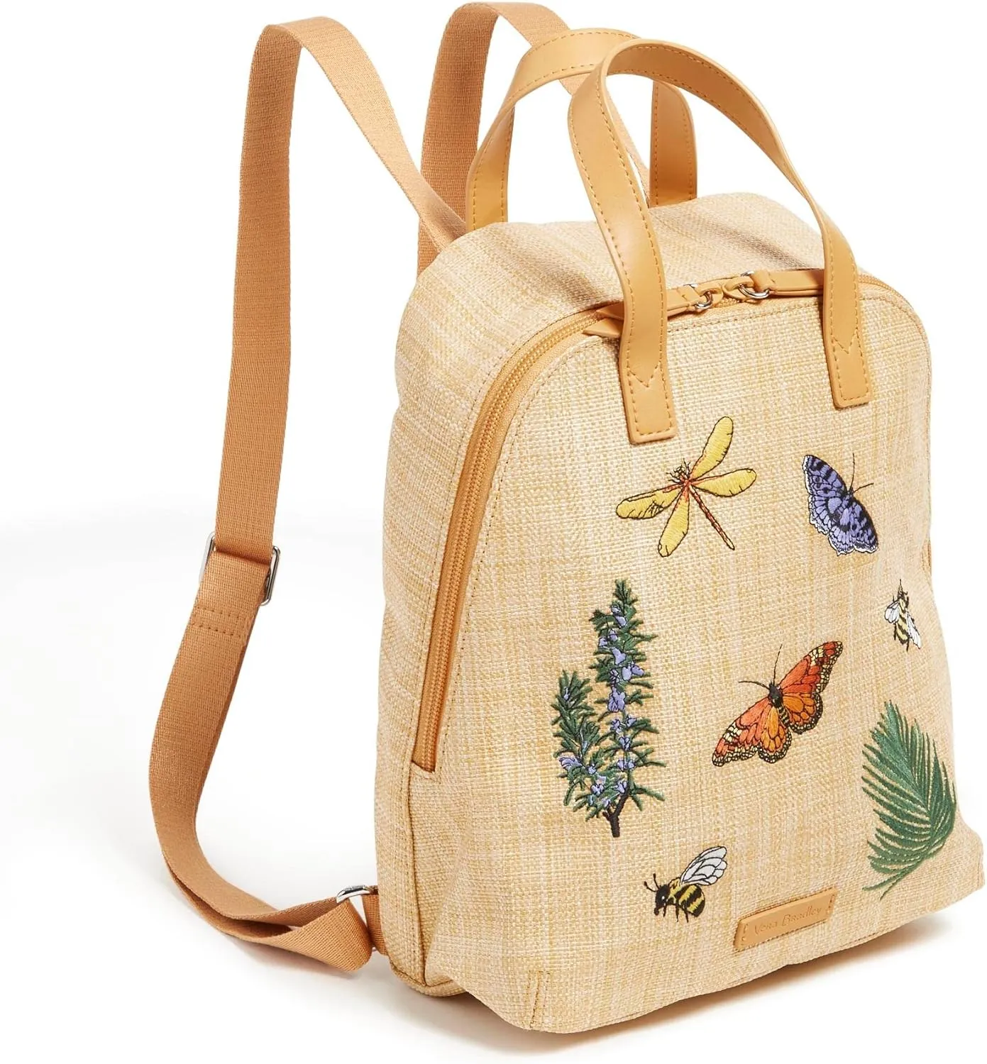 Vera Bradley Women's Straw Mini Beach Totepack Backpack