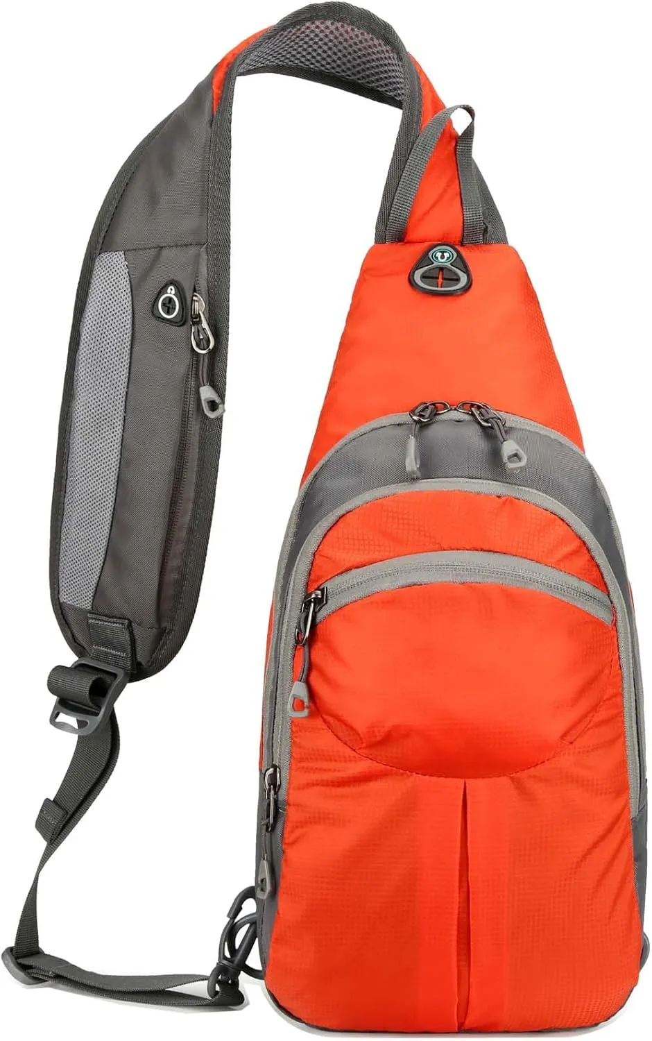 Waterproof Nylon Chest Sling Bag Crossbody Daypack for Men Women 5L Sport Outdoor Travel Hiking