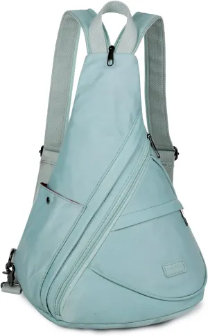 Waterproof Nylon Sling Backpack for Women Convertible Crossbody bag Casual Backpack Purse for Outdoor Travel Hiking XB-10